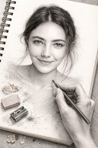 Ophelia free AI image generator prompt:Generate an image from the uploaded photo that reimagines the subject as an ultr…