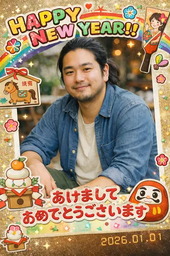 Ophelia 免費 AI 圖片生成器提示詞:Using the provided image of the subject as reference, create a Heisei-retro–insp…