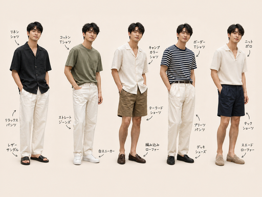 Opheliaai prompt:Freeform fashion-editorial collage of me in 8 distinct full-body summer outfits,…