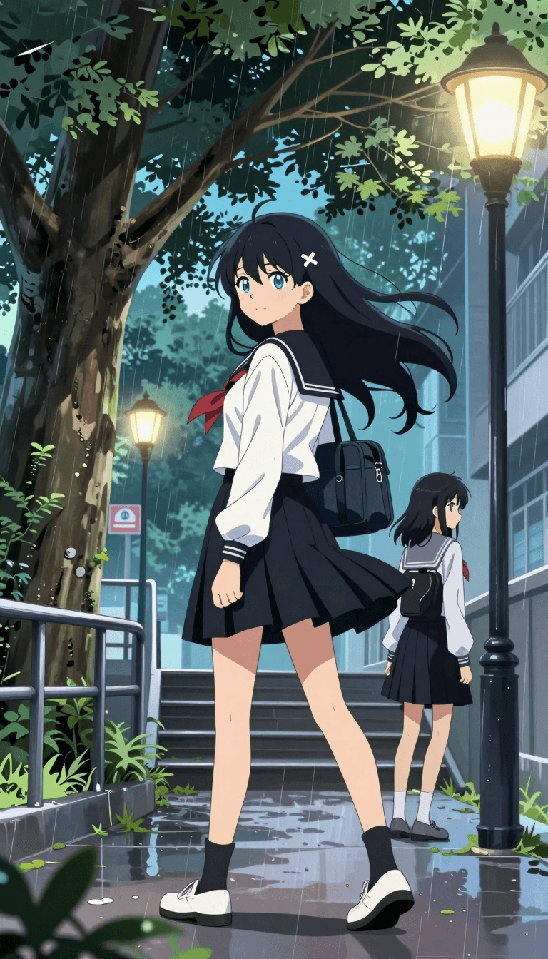 Ophelia เครื่องมือสร้างภาพ AI ฟรี – พรอมต์:Depth of field,cold colors,lens Flare,(Artist: Quasi-ake :0.8),Extreme Aesthetic…