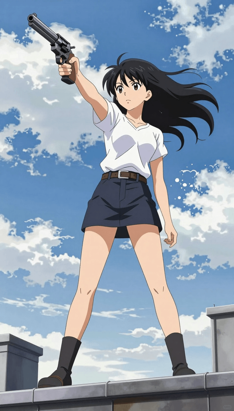 Ophelia бесплатный генератор изображений ИИ – промпт:masterpiece,best quality,high detail,color,
a drawing of a young woman,
Low angl…