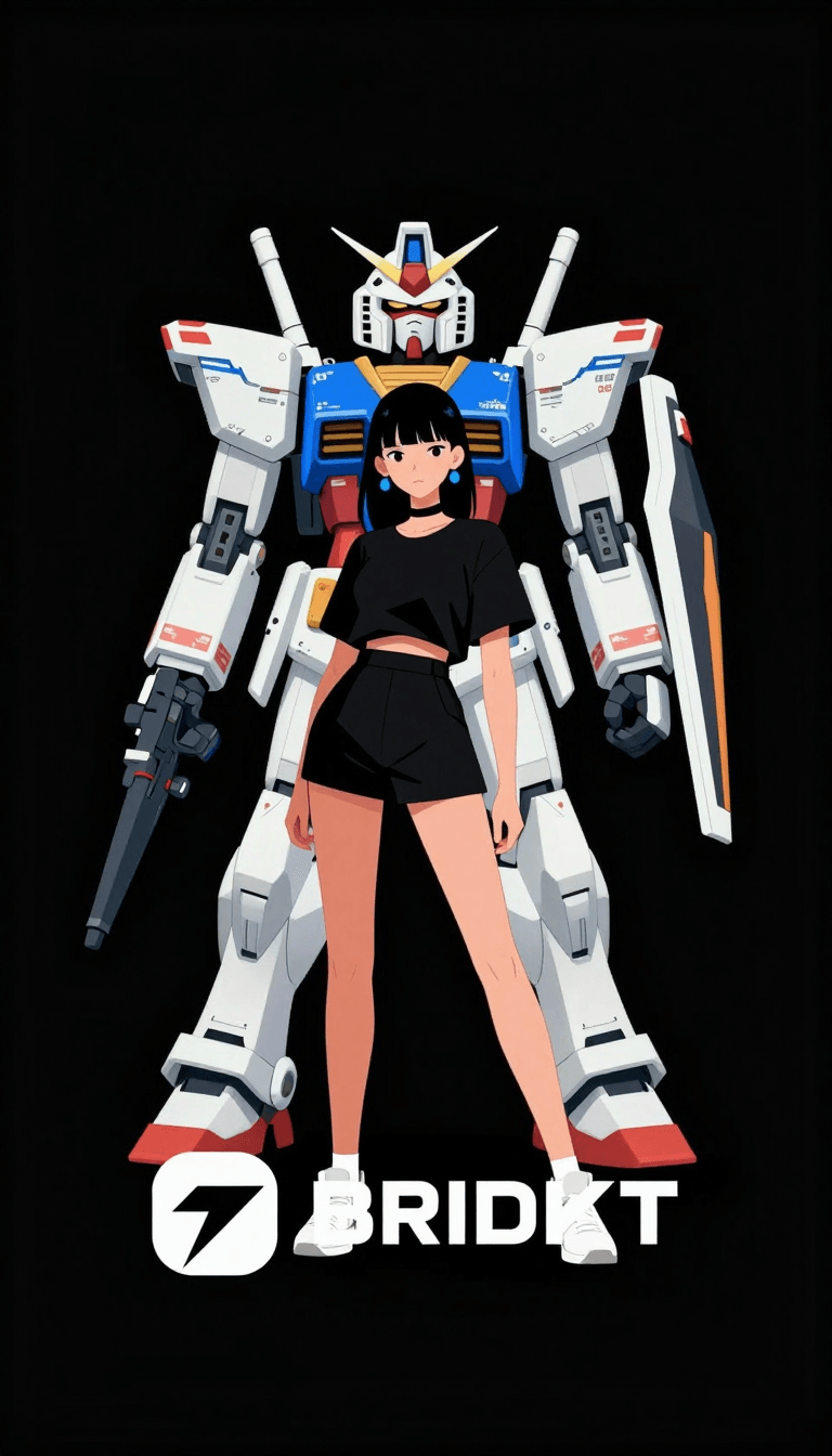 Opheliaai промпт:a vibrant digital anime-style illustration,gundam,A vibrant digital anime style…