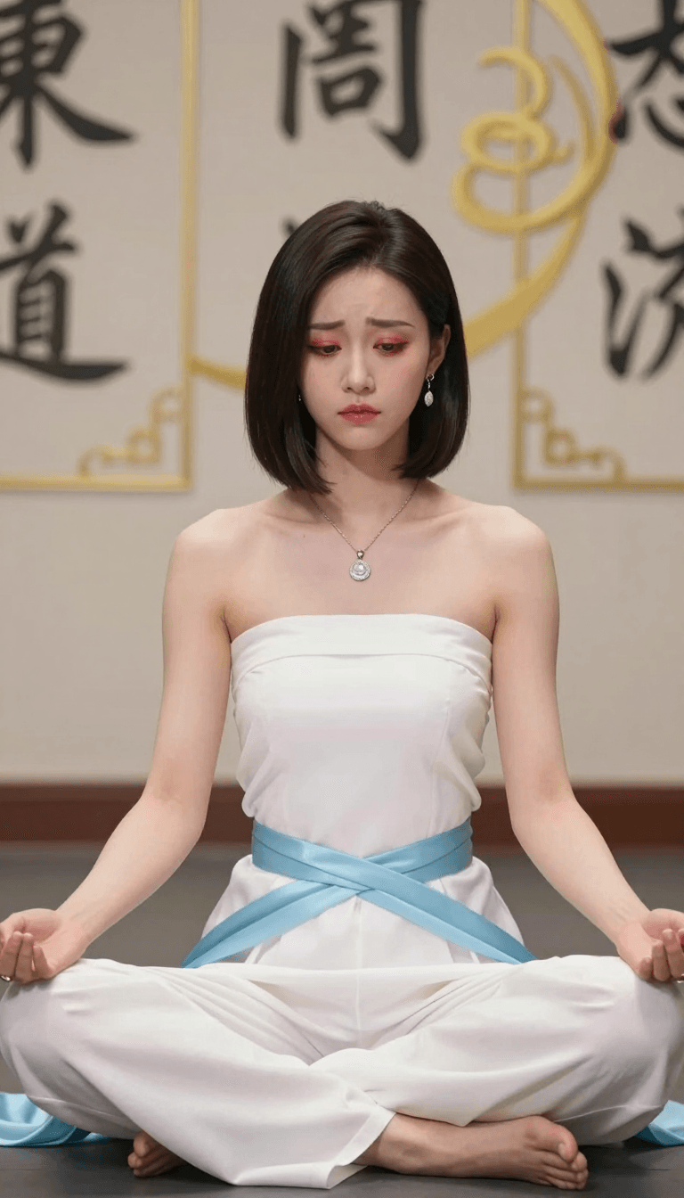 Opheliaai prompt:Fmupeiling,Fmupeiling,(seated in the lotus position),(solo:1.3),(face of Gufeng…