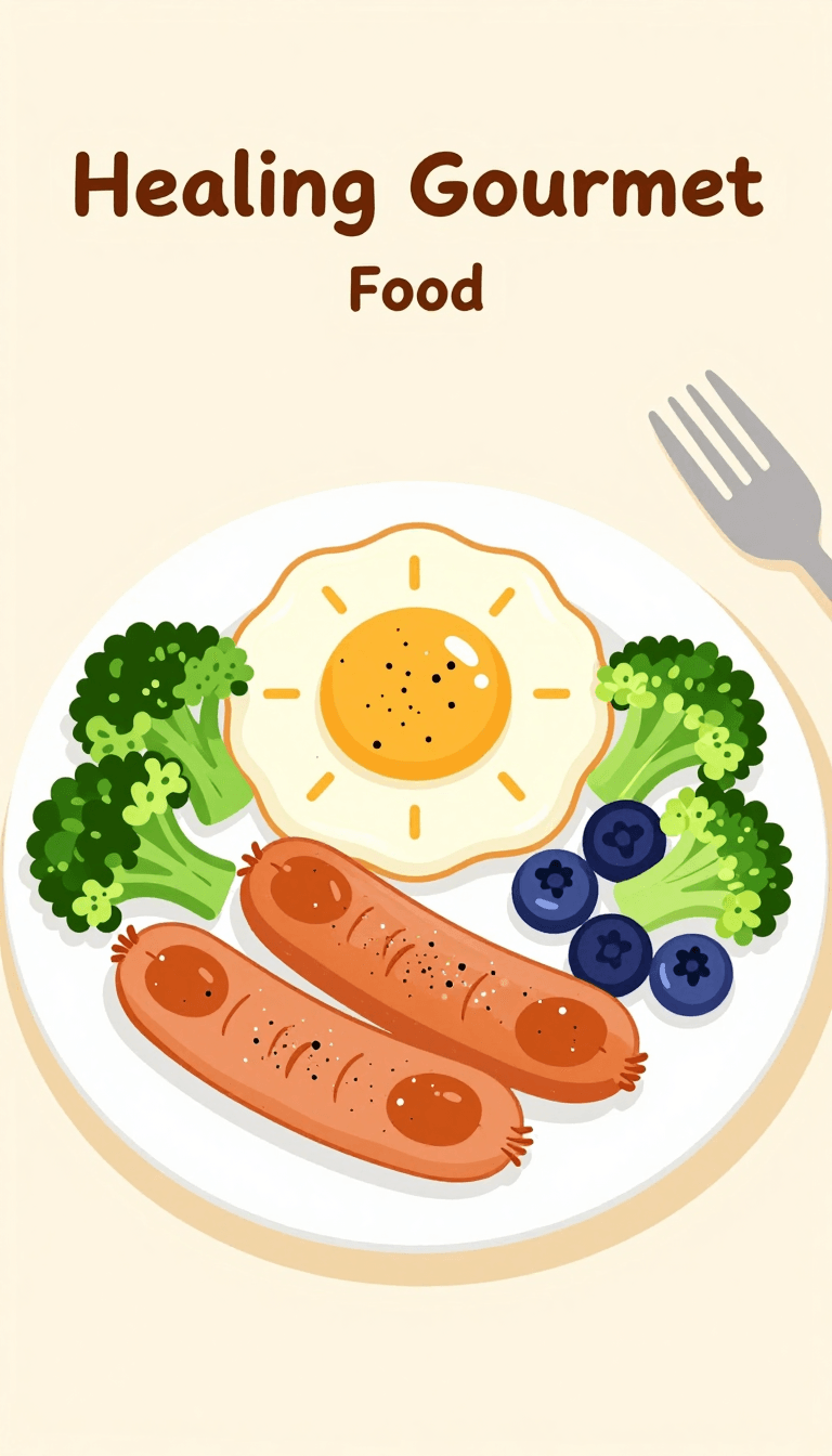 Opheliaai prompt:illustration of food,Healing Gourmet Food Illustration,This is a food illustrati…