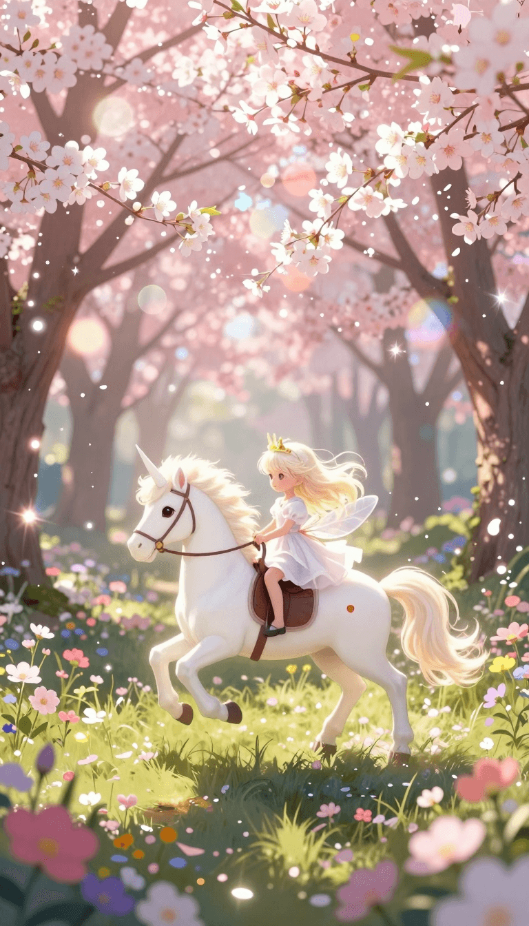 Opheliaai prompt:kawaii, Backlighting glare,skindentation,An elegant fairy girl, with golden hair…