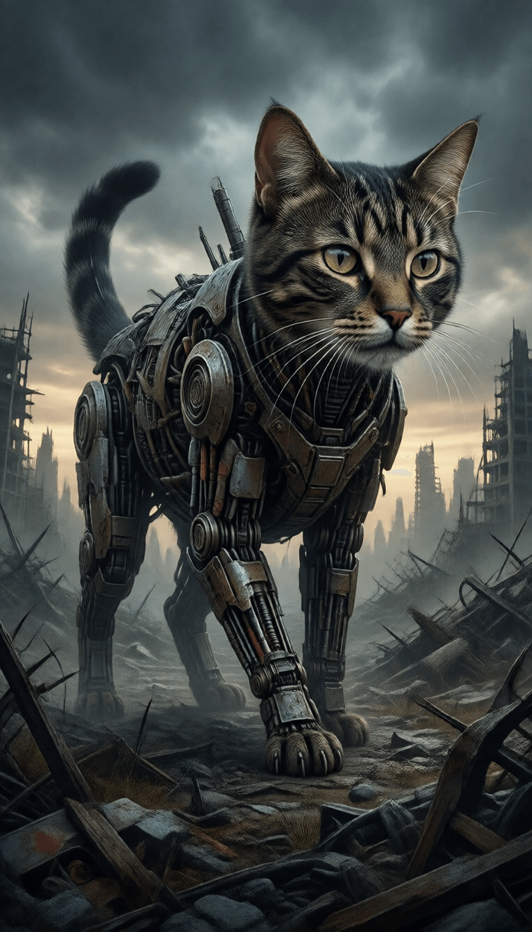 Ophelia free AI image generator prompt:a landscape by simon stalenhag of a very large realistic highly detailed imposin…