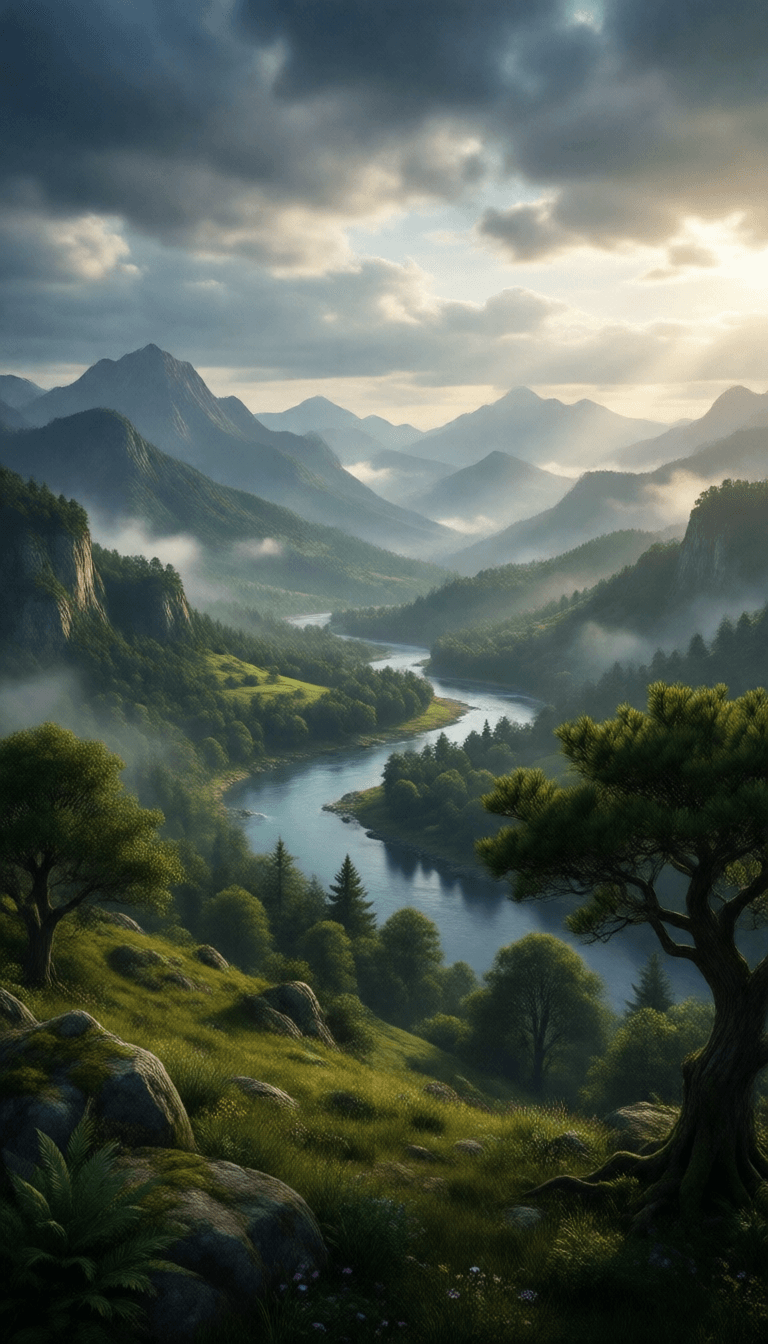Ophelia générateur d’images IA gratuit – prompt:The Legend of Zelda landscape atmospheric, hyper realistic, 8k, epic composition…