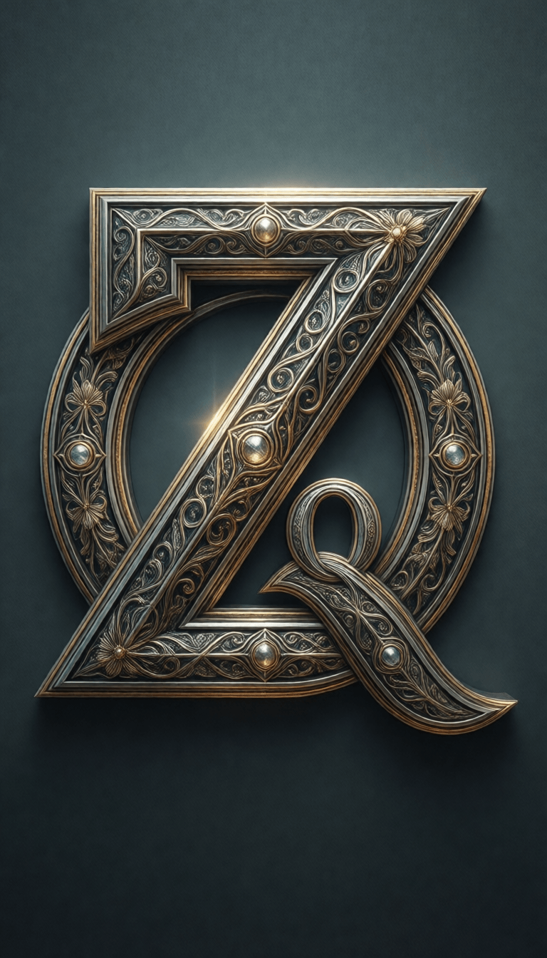 Ophelia бесплатный генератор изображений ИИ – промпт:logo icon.z and q