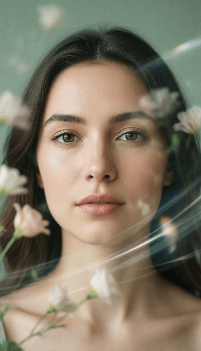 Ophelia generador de imágenes IA gratis – prompt:{ "meta": { "title": "Dreamy Fine-Art Editorial Portrait", "version": "1.0", "ty…