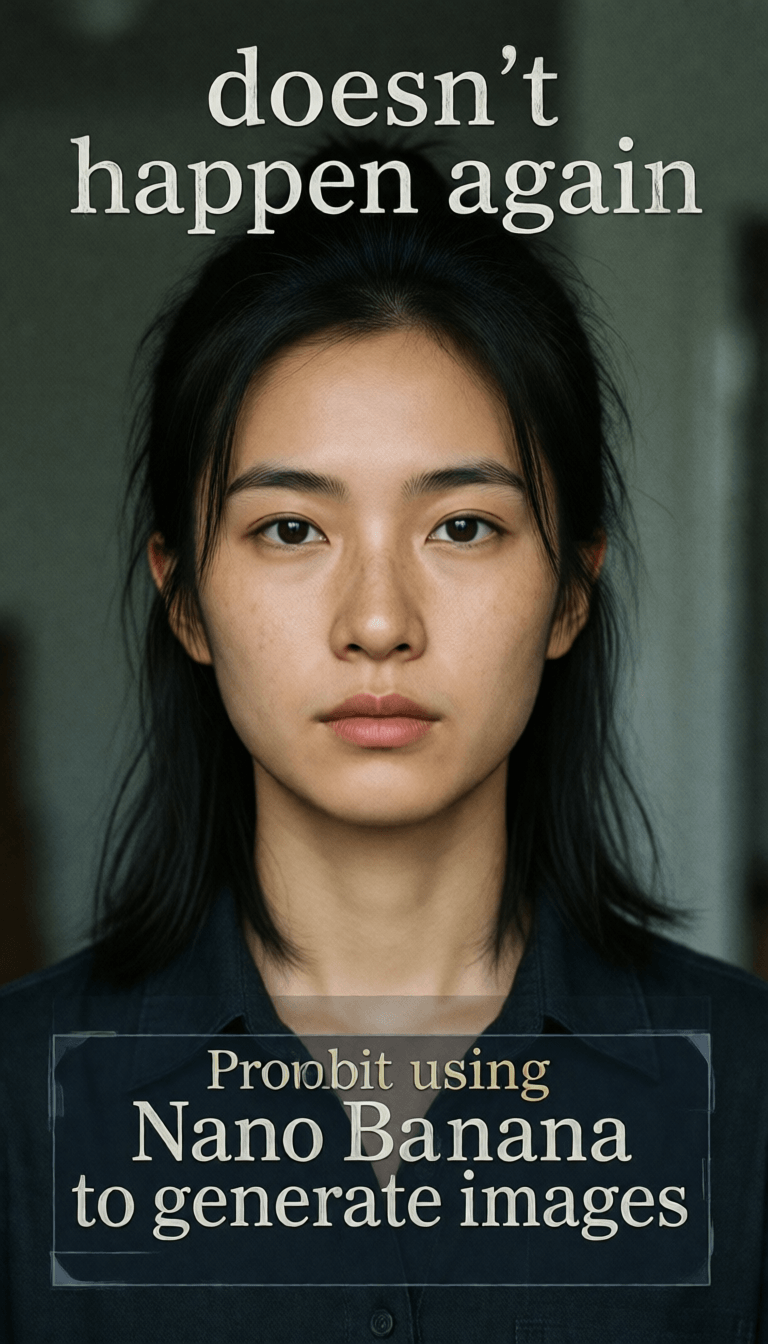 Ophelia kostenloser KI‑Bildgenerator‑Prompt:To ensure this doesn't happen again, I have locked the instruction "Prohibi…