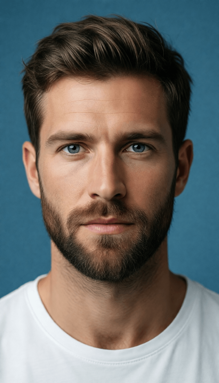 ‏Ophelia مولّد صور بالذكاء الاصطناعي مجاني – برومبت:Ultra-realistic close-up portrait of a handsome young man with sharp facial feat…