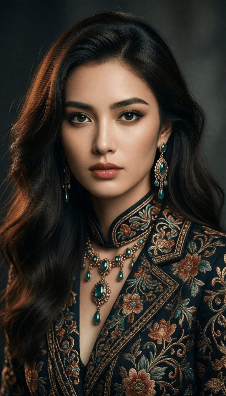 Ophelia generador de imágenes IA gratis – prompt:Editorial fashion campaign