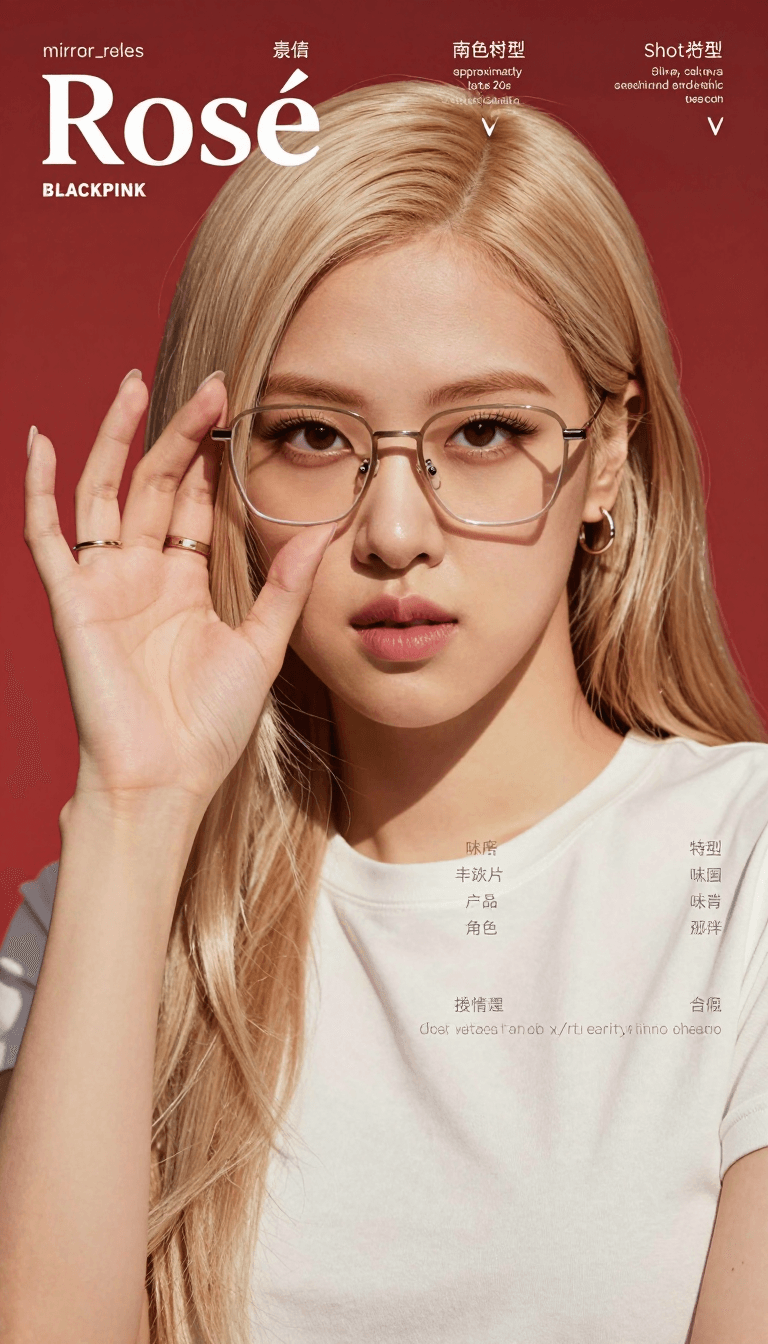 Opheliaai prompt:{ "subject": { "description": "A realistic close-up portrait poster composed of…