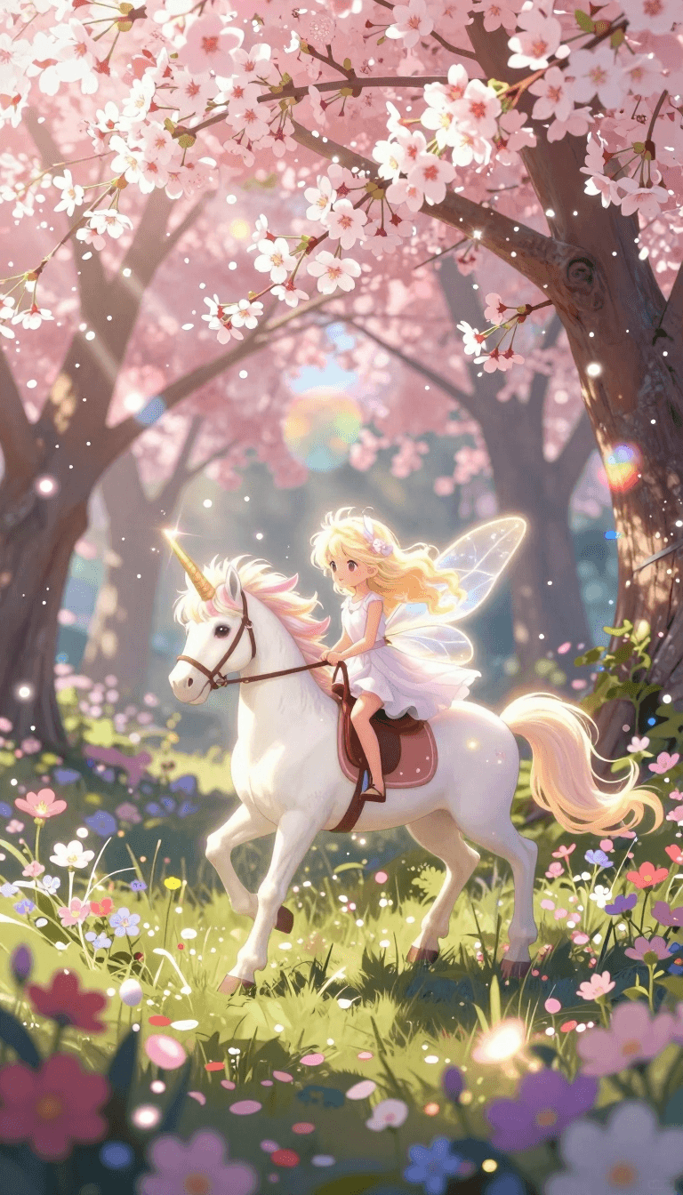 Opheliaai 프롬프트:kawaii, Backlighting glare,skindentation,An elegant fairy girl, with golden hair…