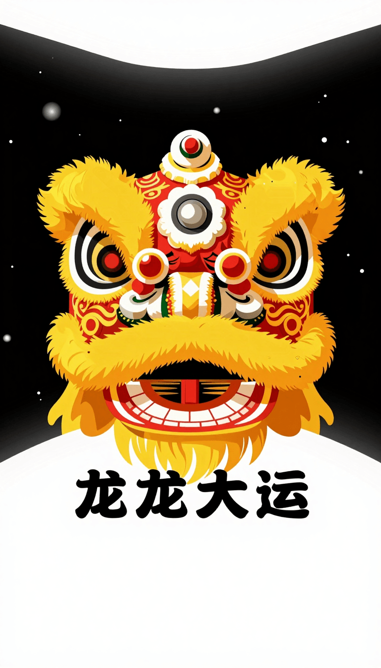 Opheliaai промпт:Chinese New Year,Beautiful digital art illustration,This is a digital art illust…