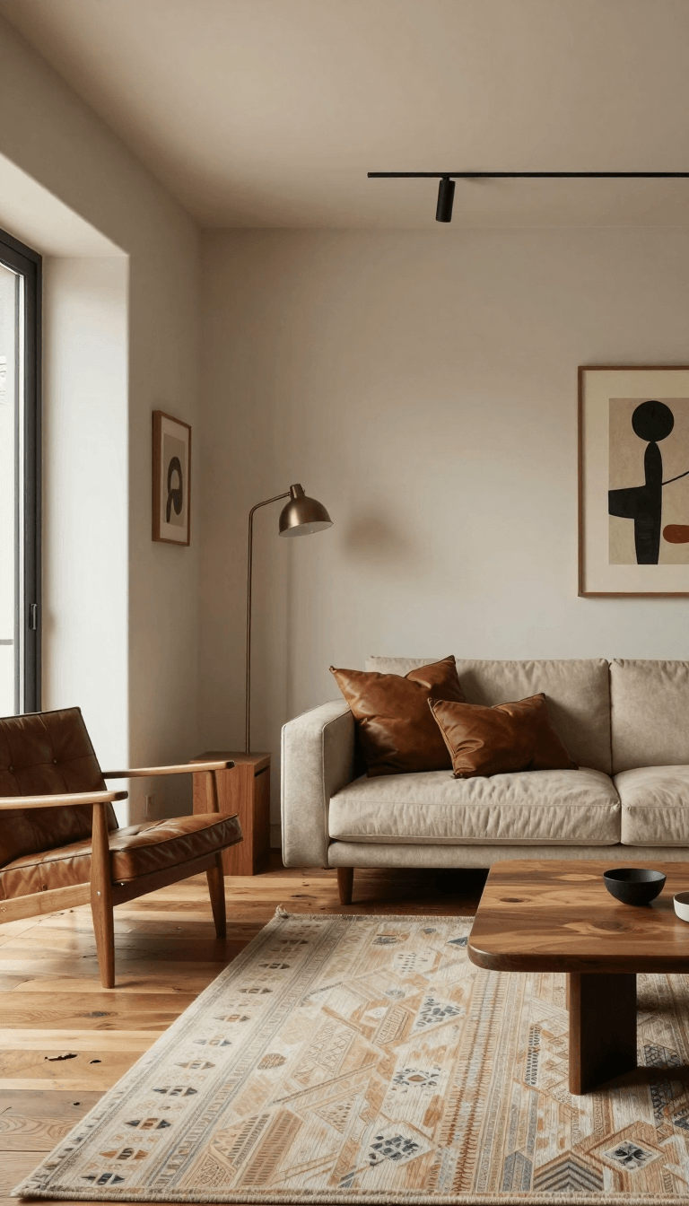 Opheliaai موجه:Mid-Century Modern style,Mid-Century Modern style,((best quality)),((masterpiece…