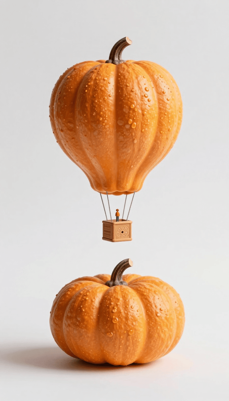 Opheliaai prompt:Macro photography,macro photography,miniature landscape,micro world,huge pumpkin…