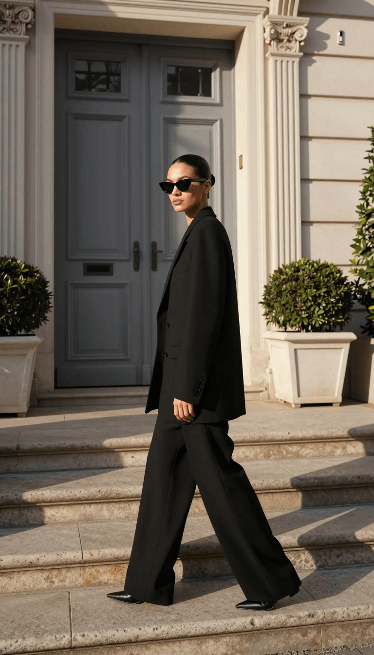 Opheliaai พรอมต์:PHOTO TYPE / MOOD Ultra-realistic editorial street-style fashion photograph, qui…