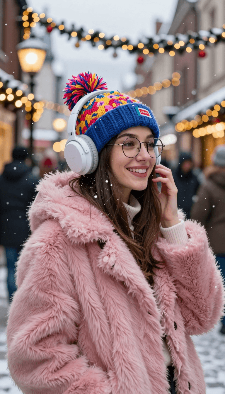 Opheliaai prompt:{ "subject": { "person": "young woman", "expression": "joyful, smiling", "featur…