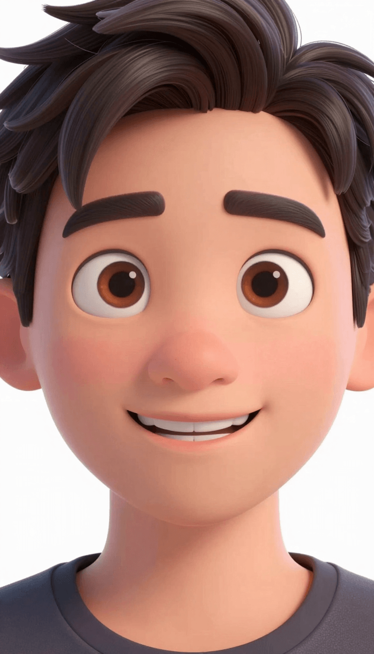 Opheliaai 프롬프트:Create a high-quality 3D avatar of the person in the uploaded image with a cheer…