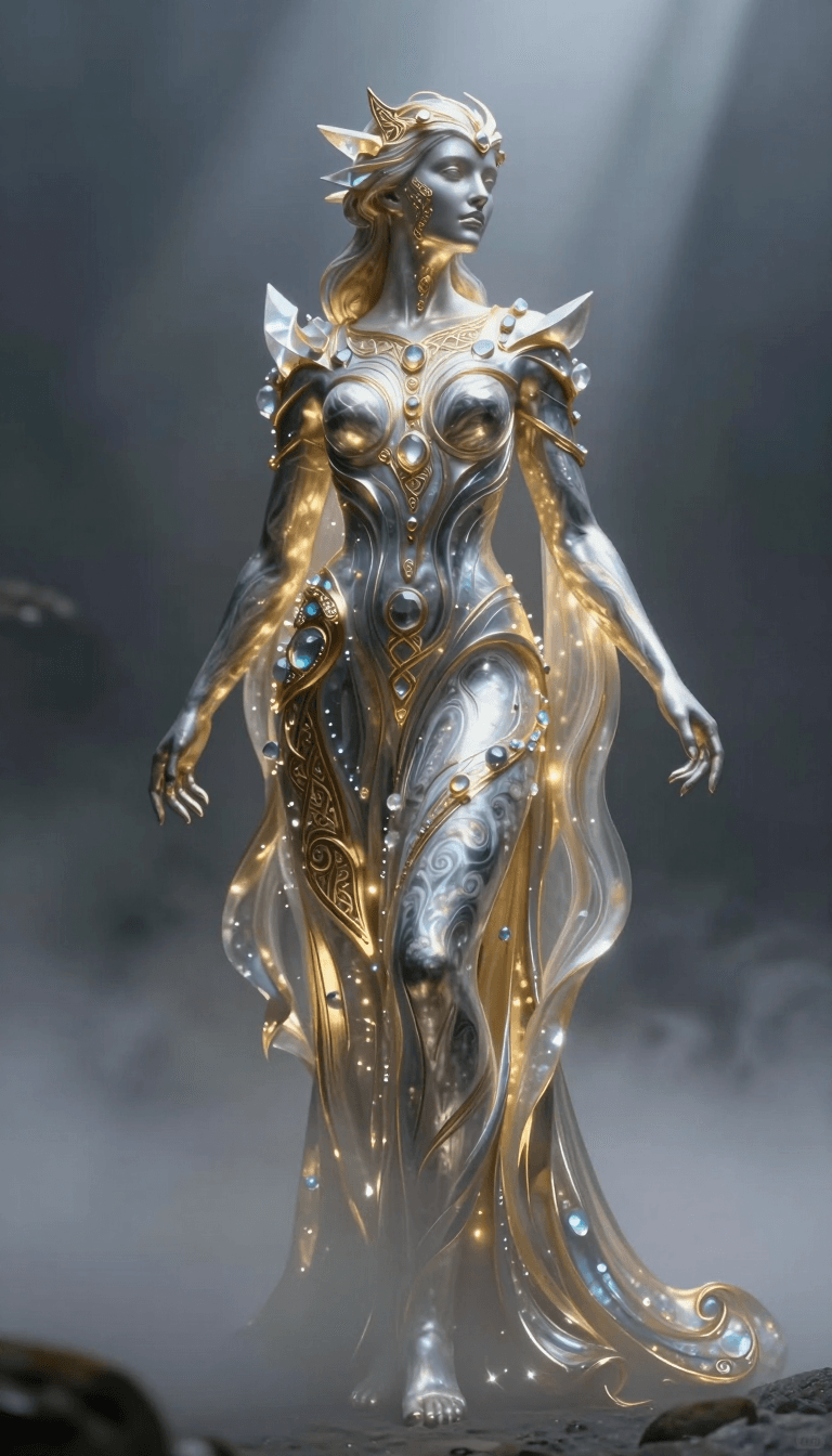 Opheliaai prompt:{ "meta": { "aspect_ratio": "9:16", "style": "cinematic fantasy silhouette art",…