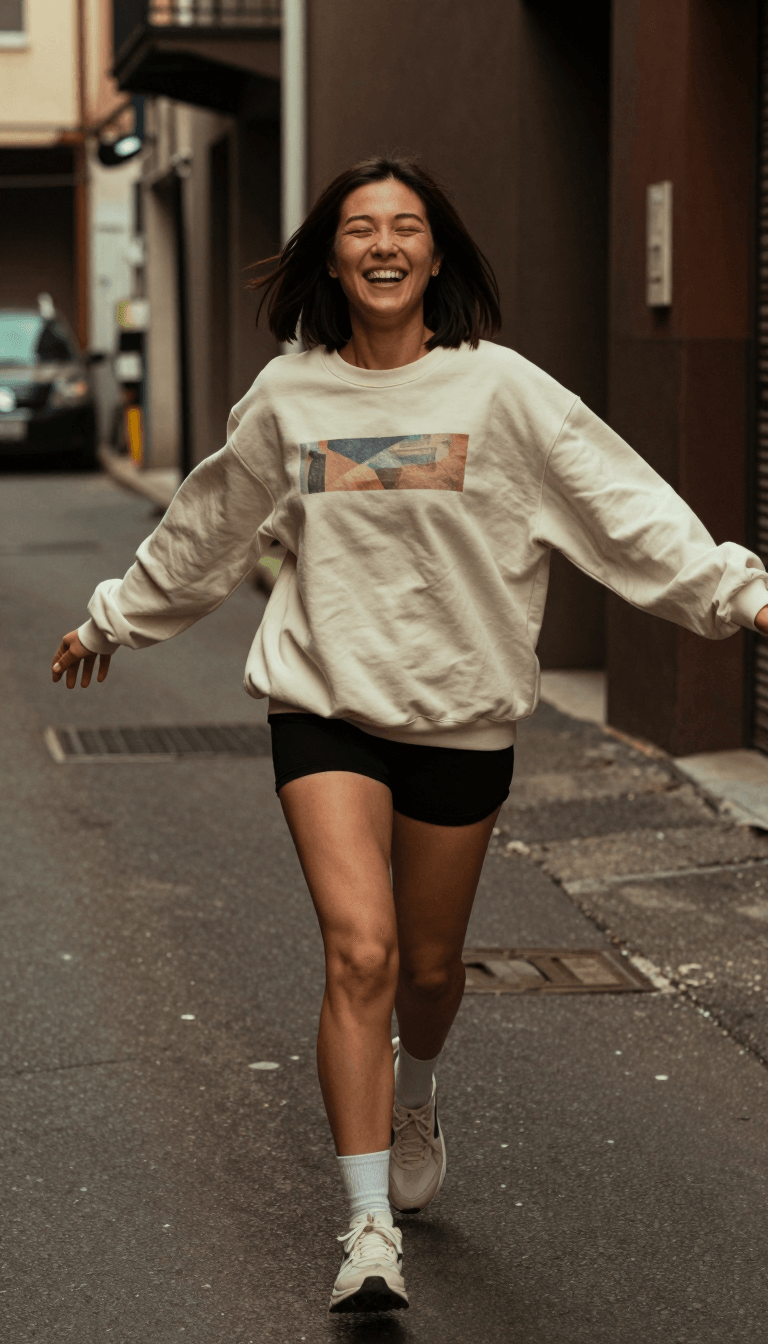 Opheliaai موجه:Create a realistic vertical 9:16 photographed portrait. Subject and action: full…