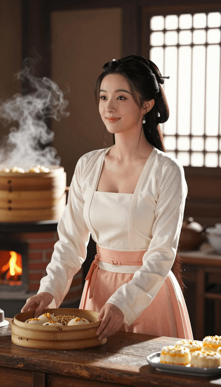 Opheliaai prompt:Stunning 23-year-old adult East Asian woman, an Oriental classical film and tele…