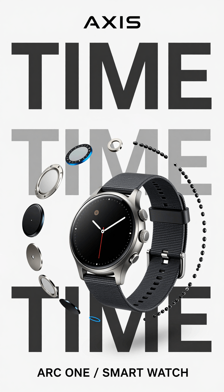 Opheliaai 프롬프트:Output a single independent 4:5 vertical commercial poster, no collages, no mult…