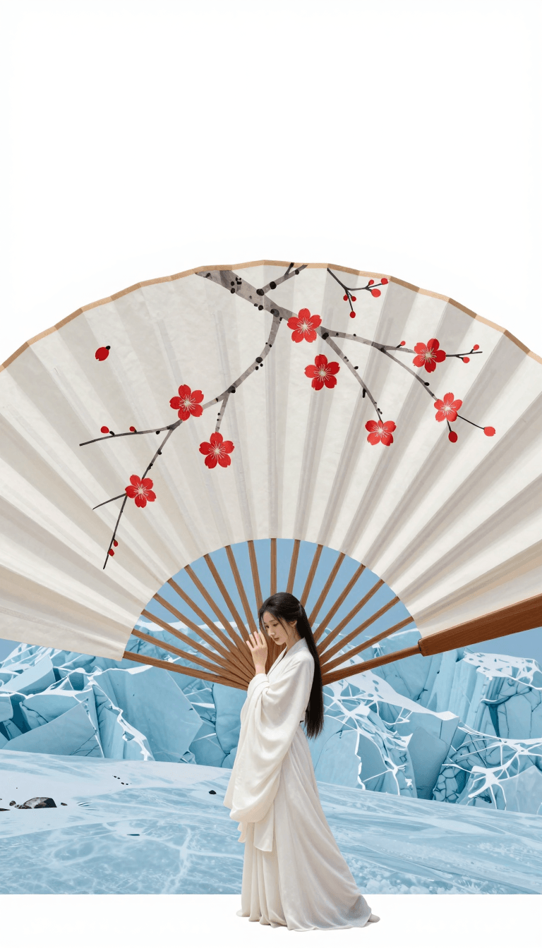 Opheliaai 프롬프트:Theme direction: Eastern Zen minimalist high-traffic cover Style branch: Female…